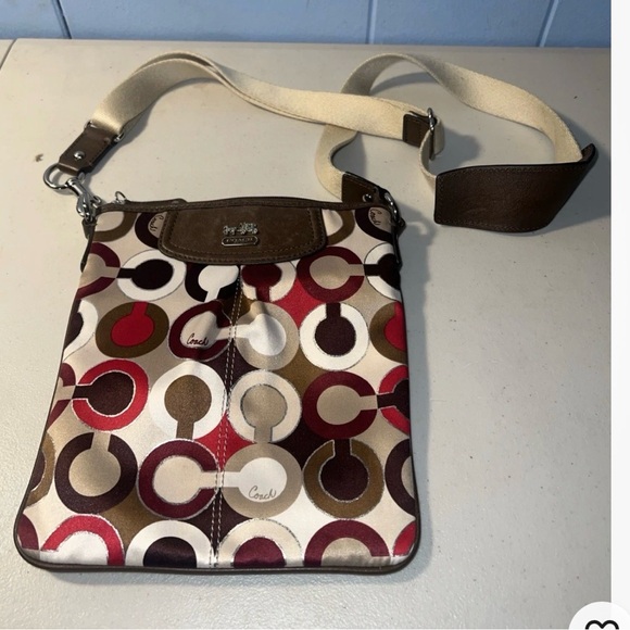 Coach Handbags - Coach Madison Op Art Crossbody Bag